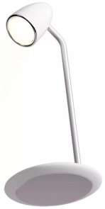Настільна лампа з бездротовою зарядкою Proove Modern white