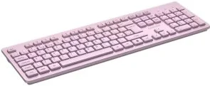 Фото: Клавіатура Canyon HKB-W01 UKR/ENG Wireless Pink (CNS-HKBW01P) № 4 | KTC