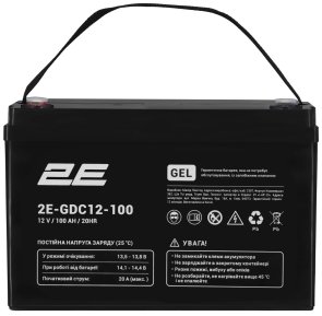 Батарея для ДБЖ 2E GDC 12V 100Ah GEL (2E-GDC12-100)