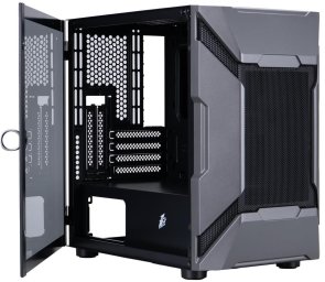 Корпус 1stPlayer D3-A Black with window (D3-A-BK)