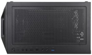 Корпус 1stPlayer X6-BK-4F1 Black with window