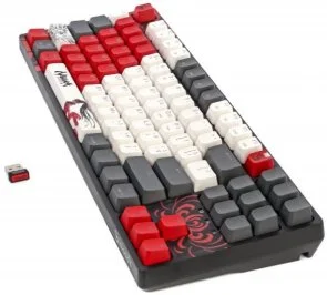 Фото: Клавіатура Bloody WS87 BLMS Red Plus Switch RGB USB/BT/WL Naraka (WS87 (Naraka)) № 6 | KTC