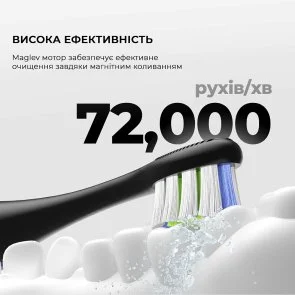 Фото: Електрична зубна щітка Oclean X Lite Blue (6970810555974) № 5 | KTC