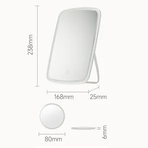 Фото: Дзеркало для макіяжу Xiaomi Jordan Judy LED Makeup Mirror with 5X (NV662) № 3 | KTC