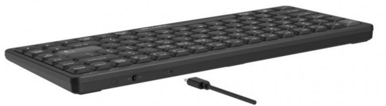 Клавіатура компактна A4tech Fstyler FBX53C BT/WL Black (FBX53C Black)