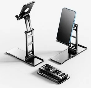 Фото: Універсальний тримач RTAKO TC06 Double SIiding StabiIizing Bracket Black (6975523009455) № 2 | KTC