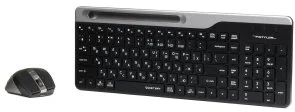 Фото: Комплект клавіатура+миша A4tech FB2535C Smoky Grey № 2 | KTC