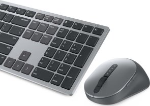 Комплект клавіатура+миша Dell Premier Multi-Device Wireless KM7321W Black (580-AJQV)