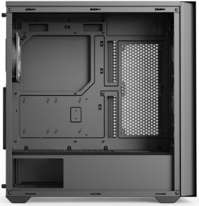 Корпус AeroCool D502A-G-BK-v1 Black with window (ACCM-DS02043.11)