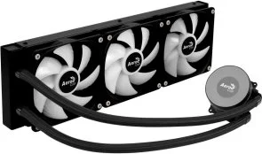 Фото: Система рідинного охолодження AeroCool Oasis L360 Black (ACLA-OA36117.11) № 2 | KTC