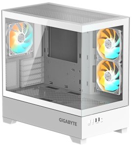 Корпус Gigabyte C201 Panoramic White with window (GB-C201P ICE)