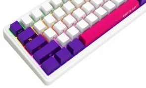 Фото: Клавіатура Lorgar KBP70MW Toxic Purple ENG WL/RT/USB White (LRG-KBP70MW-WH-US) № 7 | KTC