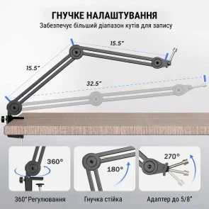 Фото: Пантограф Fifine BM63 Black № 5 | KTC