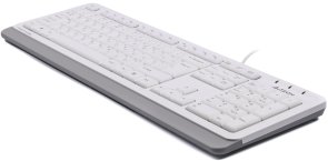 Клавіатура A4tech FKS10 USB White (FKS10 (White))
