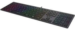 Фото: Клавіатура A4tech FX60H Fstyler Neon backlit Grey (FX60H USB (Grey) Neon backlit) № 3 | KTC