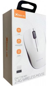Миша Xtrike Me GW-116 Wireless White (GW-116WH)