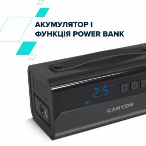 Автомобільний компресор Canyon CAI-201CB, Black