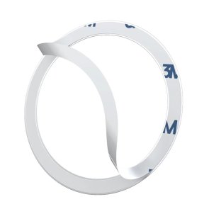 Пластина для магнітного тримача Baseus Halo Series Magnetic Metal Ring 2pcs Silver (PCCH000012)