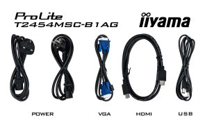 Монітор iiyama ProLite T2454MSC-B2AG Black