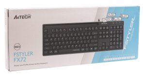 Клавіатура A4tech FX72 Fstyler Black (FX72 (Black))
