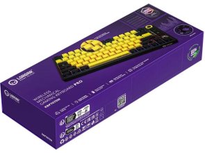 Клавіатура Lorgar KBP7075W Toxic Purple ENG WL/RT/USB Black/Yellow (LRG-KBP7075W-YL-US)