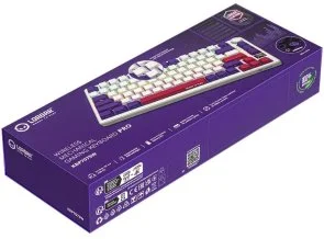Фото: Клавіатура Lorgar KBP7075W Toxic Purple ENG WL/RT/USB White (LRG-KBP7075W-WH-US) № 9 | KTC