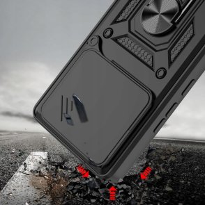 Чохол BeCover for Xiaomi Redmi Note 14 4G - Military Black (713451)