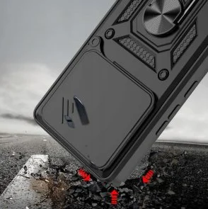 Фото: Чохол BeCover for Xiaomi Redmi Note 14 4G - Military Black (713451) № 3 | KTC