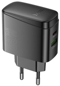 Зарядний пристрій Hoco CS63A Bright 65W Black (6942007638470)