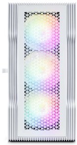 Корпус 1stPlayer T3-WH-4F1-W White with window