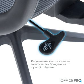 Крісло OfficePro Balance OC620 Black/Dark Gray (OC620-B-DG-DG)