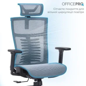 Фото: Крісло OfficePro Balance OC620 Black/Dark Gray (OC620-B-DG-DG) № 9 | KTC