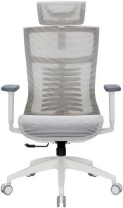 Фото: Крісло OfficePro Balance OC620 White/Ligth Gray (OC620-W-LG-LG) № 4 | KTC