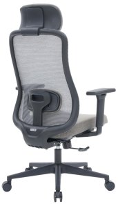 Крісло OfficePro Wave OC599 Black/Dark Gray (OC599-B-DG-DG)