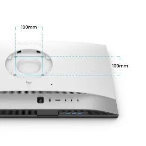 Фото: Монітор BenQ PD2730S White (9H.LN7LA.TBE) - 27" IPS / 5120x2880 / 60 Гц / Pivot / HAS № 7 | KTC