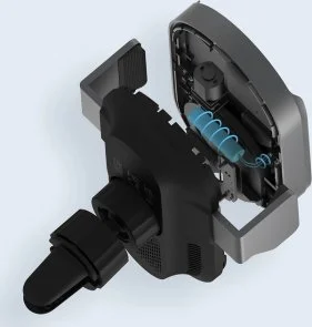 Фото: Кріплення для мобільного телефону Xiaomi 50W Wireless Car Charger Black (BHR6748GL) № 4 | KTC