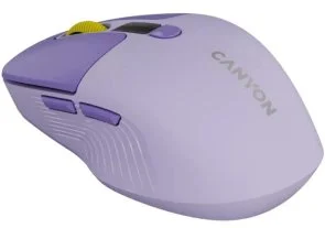 Фото: Миша Canyon MW-26 LCD Silent Dual Mode Wireless Violet (CNS-CMSW26V) № 8 | KTC