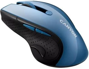 Фото: Миша Canyon Wireless Black/Blue (CNS-CMSW01BL) № 2 | KTC
