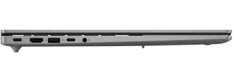 Фото: Ноутбук ASUS Vivobook 16 M1607GA-MB010 Cool Silver - 16" IPS 60 Гц / AMD Ryzen AI 7 / 445 / DDR5 16 ГБ / PCI-E SSD 512 ГБ / Radeon Graphics № 5 | KTC
