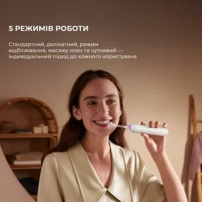 Фото: Електрична зубна щітка Mova Fresh White + Travel case (ATB13A-WH) № 14 | KTC