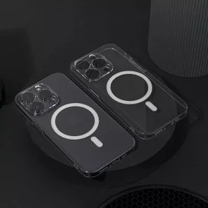 Фото: Чохол Proove for Apple iPhone 16 Plus - Crystal Case with Magnetic Ring Transparent (PCCCIP16PL01) № 5 | KTC