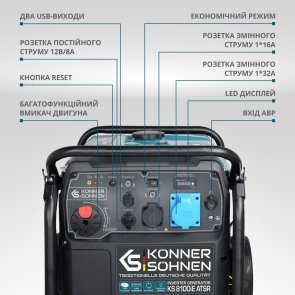 Генератор Könner & Söhnen KS 8100iE ATSR (KS8100IEATSR)