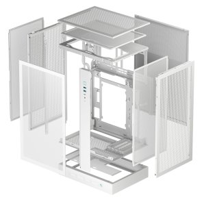 Корпус Deepcool CH270 Digital White with window (R-CH270-WHNDM0-G-1)