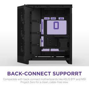 Корпус NZXT H9 Flow RGB Black with window (CM-H92FB-R1)