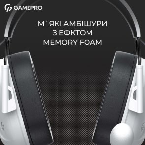 Гарнітура GamePro Genesis Hunter White (HS1350W)