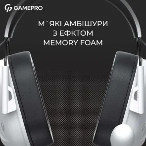 Фото: Гарнітура GamePro Genesis Hunter White (HS1350W) № 5 | KTC
