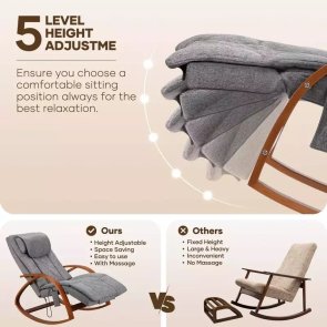 Масажер Naipo Massage Rocking Chair (MGC-2300P)