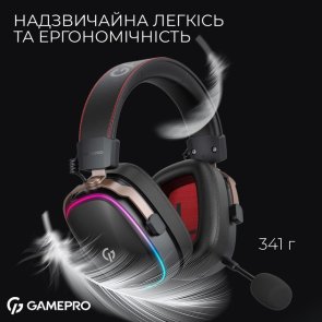 Гарнітура GamePro Asgard Valkyria Black (HSW249B)