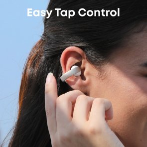 Навушники Anker SoundCore AeroClip White (A3388G21)