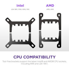 Система рідинного охолодження NZXT Kraken Plus 360 (RL-KN360-B2)